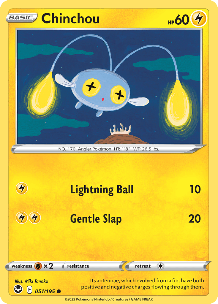 Chinchou, Silver Tempest 51