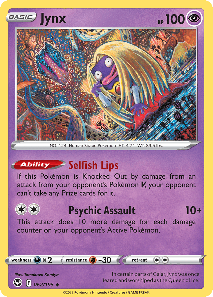 Jynx, Silver Tempest 62