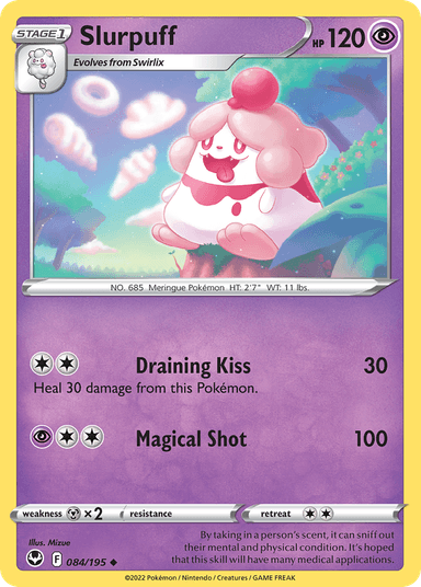 Slurpuff, Silver Tempest 84