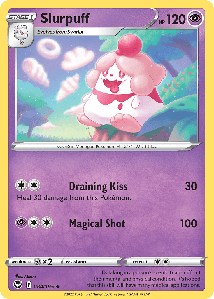 Slurpuff, Silver Tempest 84