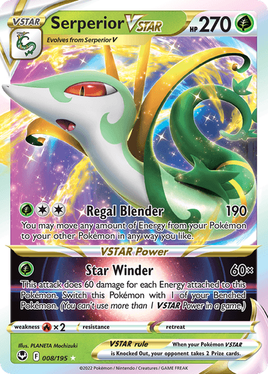 Serperior VSTAR, Silver Tempest 8