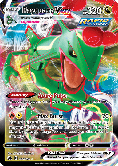 Rayquaza VMAX, Crown Zenith 101