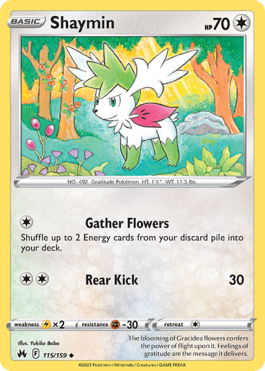 Shaymin, Crown Zenith 115