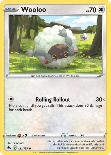 Wooloo, Crown Zenith 121