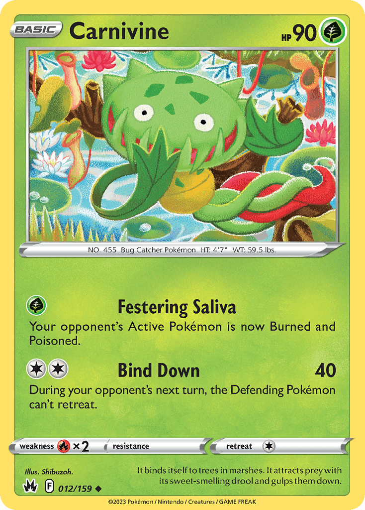 Carnivine, Crown Zenith 12