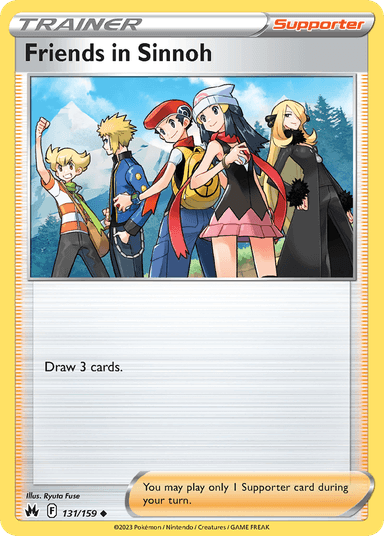 Friends in Sinnoh, Crown Zenith 131
