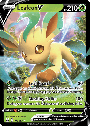 Leafeon V, Crown Zenith 13
