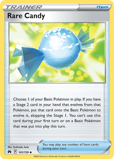 Rare Candy, Crown Zenith 141
