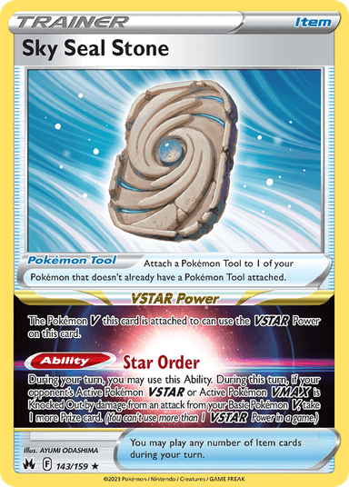 Sky Seal Stone, Crown Zenith 143