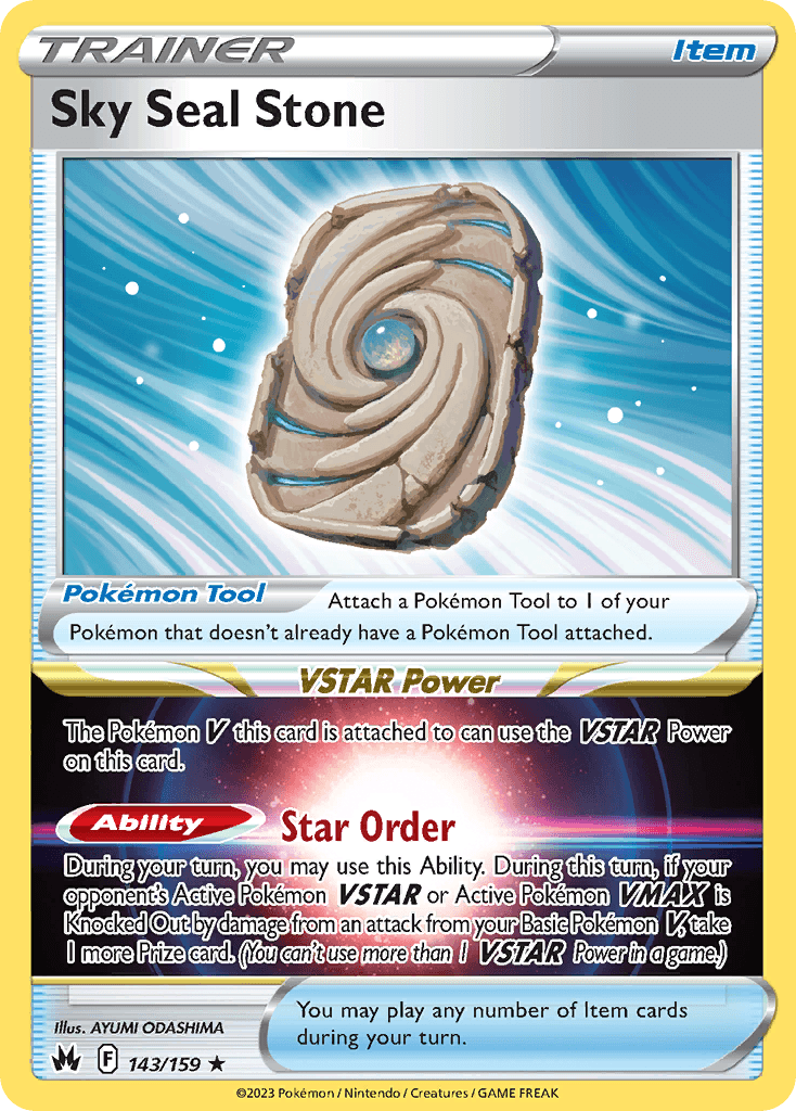Sky Seal Stone, Crown Zenith 143