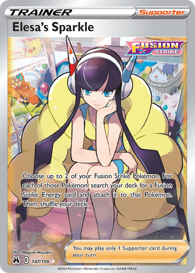 Elesa's Sparkle, Crown Zenith 147