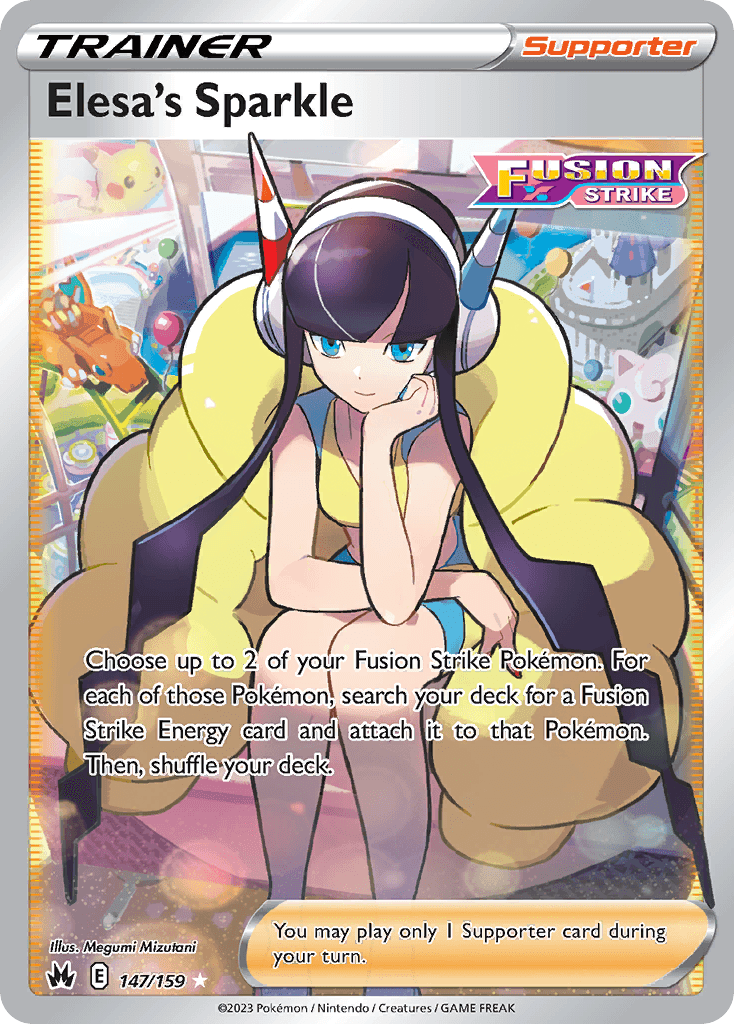 Elesa's Sparkle, Crown Zenith 147