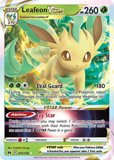 Leafeon VSTAR, Crown Zenith 14