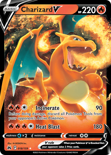 Charizard V, Crown Zenith 18