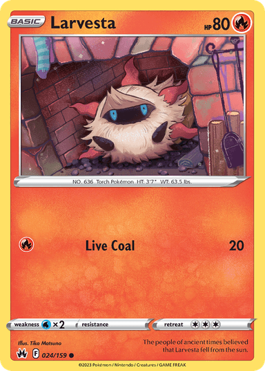 Larvesta, Crown Zenith 24