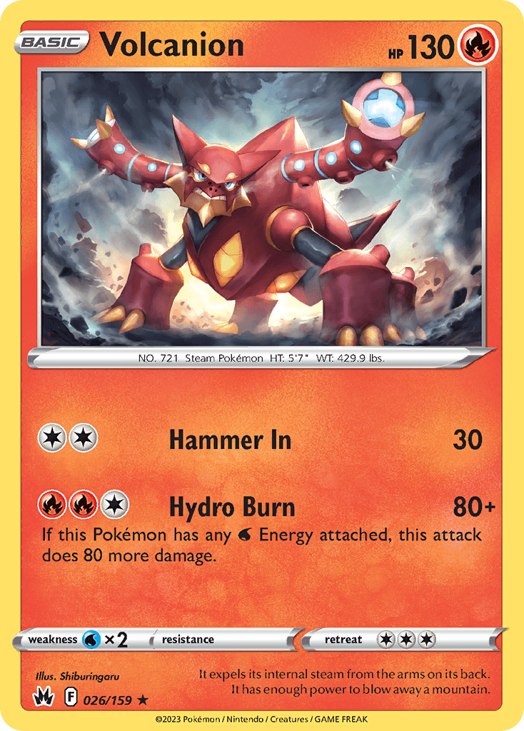 Volcanion, Crown Zenith 26