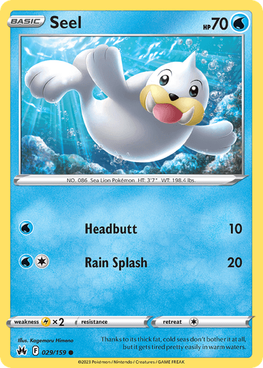 Seel, Crown Zenith 29