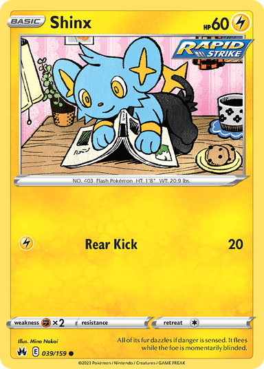 Shinx, Crown Zenith 39