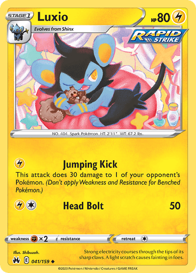 Luxio, Crown Zenith 41