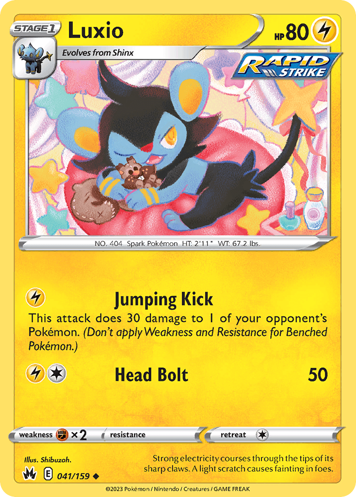 Luxio, Crown Zenith 41