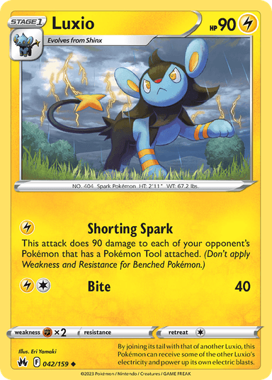 Luxio, Crown Zenith 42
