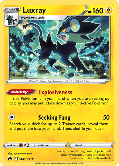 Luxray, Crown Zenith 44