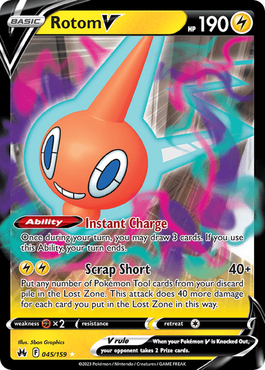 Rotom V, Crown Zenith 45