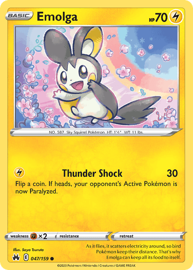 Emolga, Crown Zenith 47