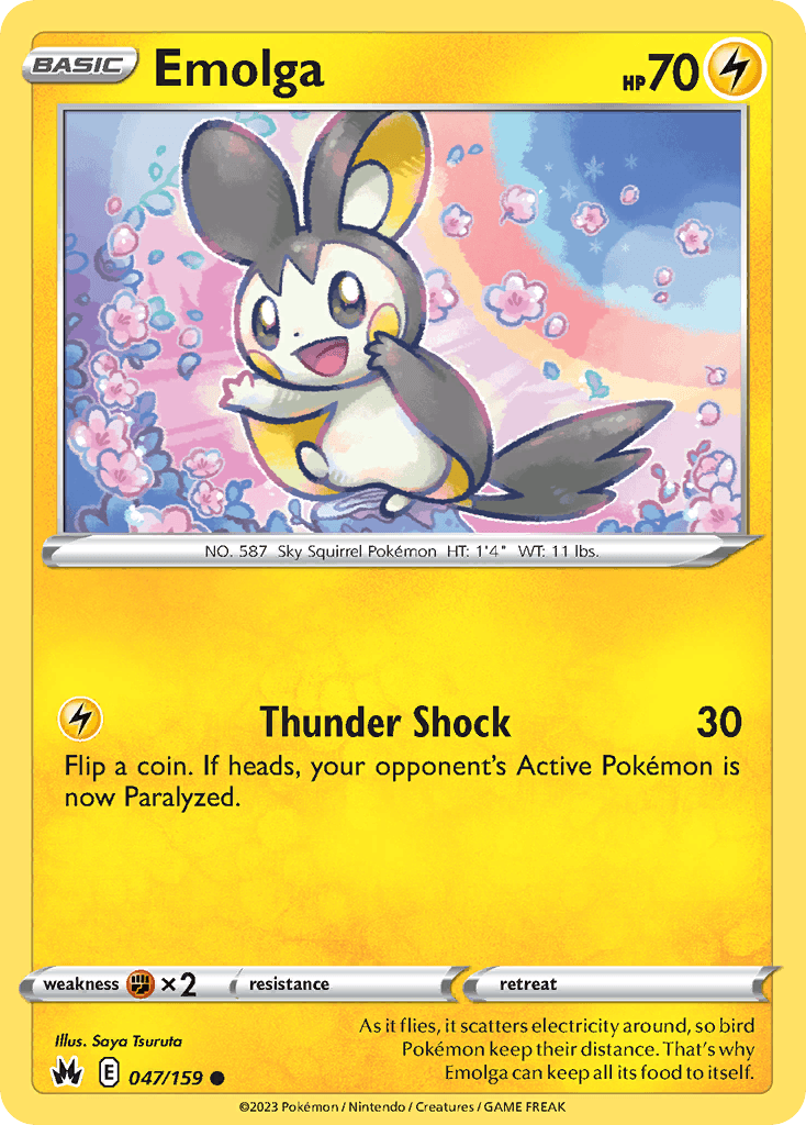 Emolga, Crown Zenith 47