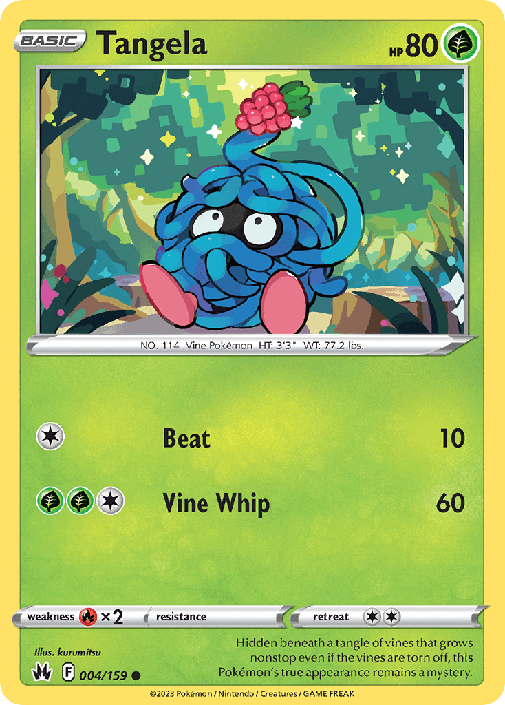 Tangela, Crown Zenith 4