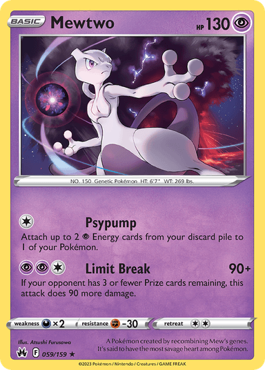 Mewtwo, Crown Zenith 59