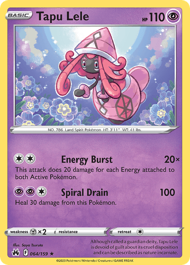 Tapu Lele, Crown Zenith 64
