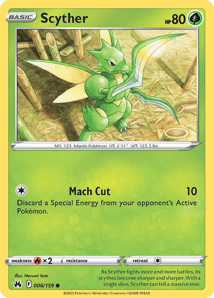 Scyther, Crown Zenith 6
