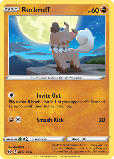 Rockruff, Crown Zenith 73
