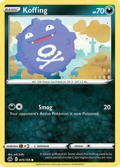 Koffing, Crown Zenith 75