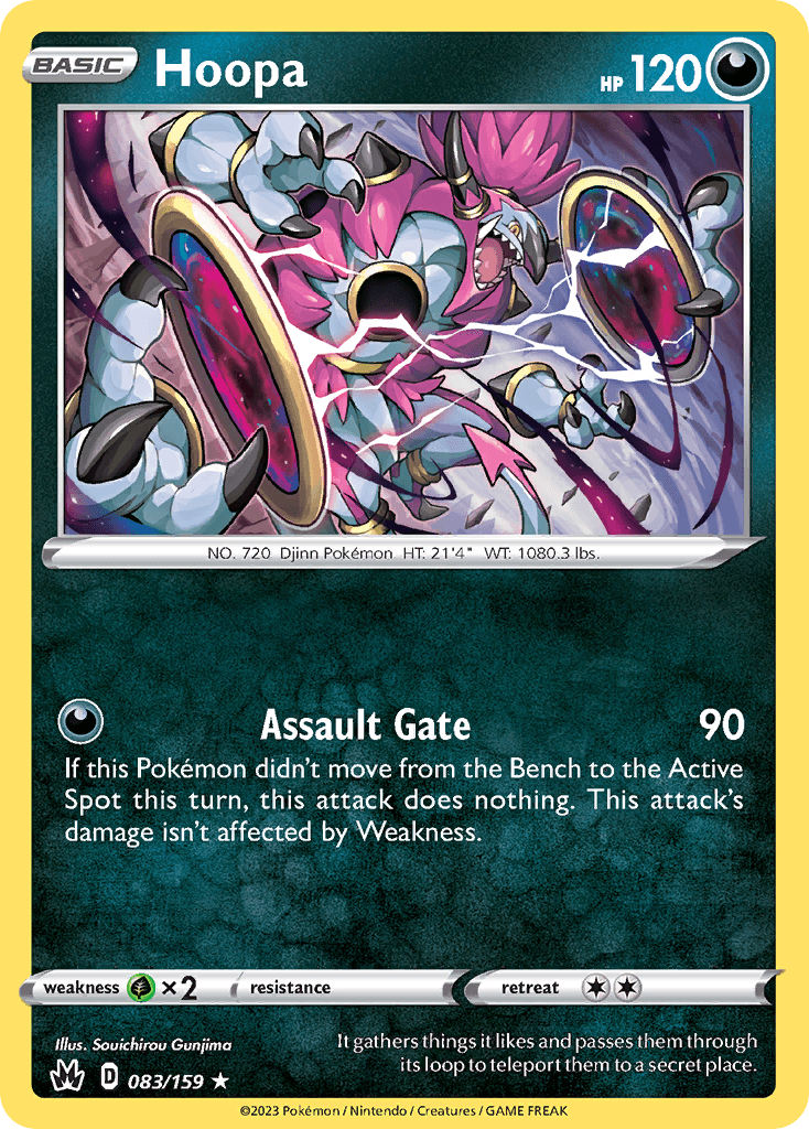 Hoopa, Crown Zenith 83