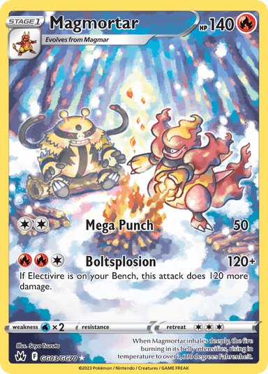 Magmortar, Crown Zenith Galarian Gallery GG03