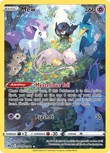 Mew, Crown Zenith Galarian Gallery GG10