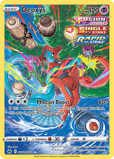 Deoxys, Crown Zenith Galarian Gallery GG12