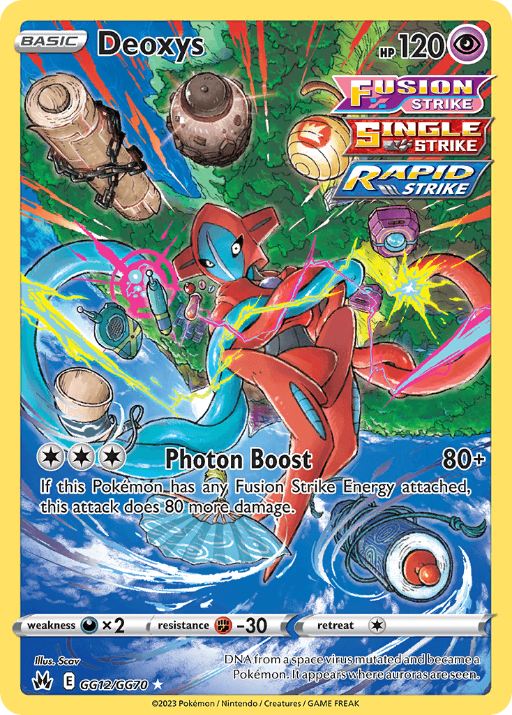 Deoxys, Crown Zenith Galarian Gallery GG12