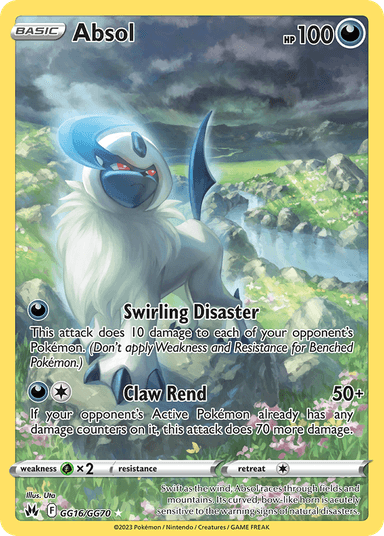 Absol, Crown Zenith Galarian Gallery GG16