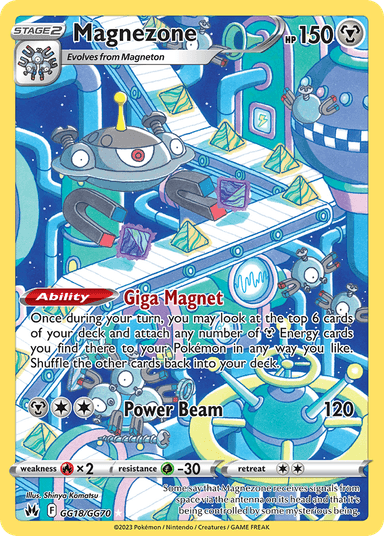 Magnezone, Crown Zenith Galarian Gallery GG18