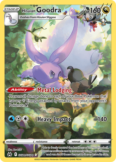 Hisuian Goodra, Crown Zenith Galarian Gallery GG21