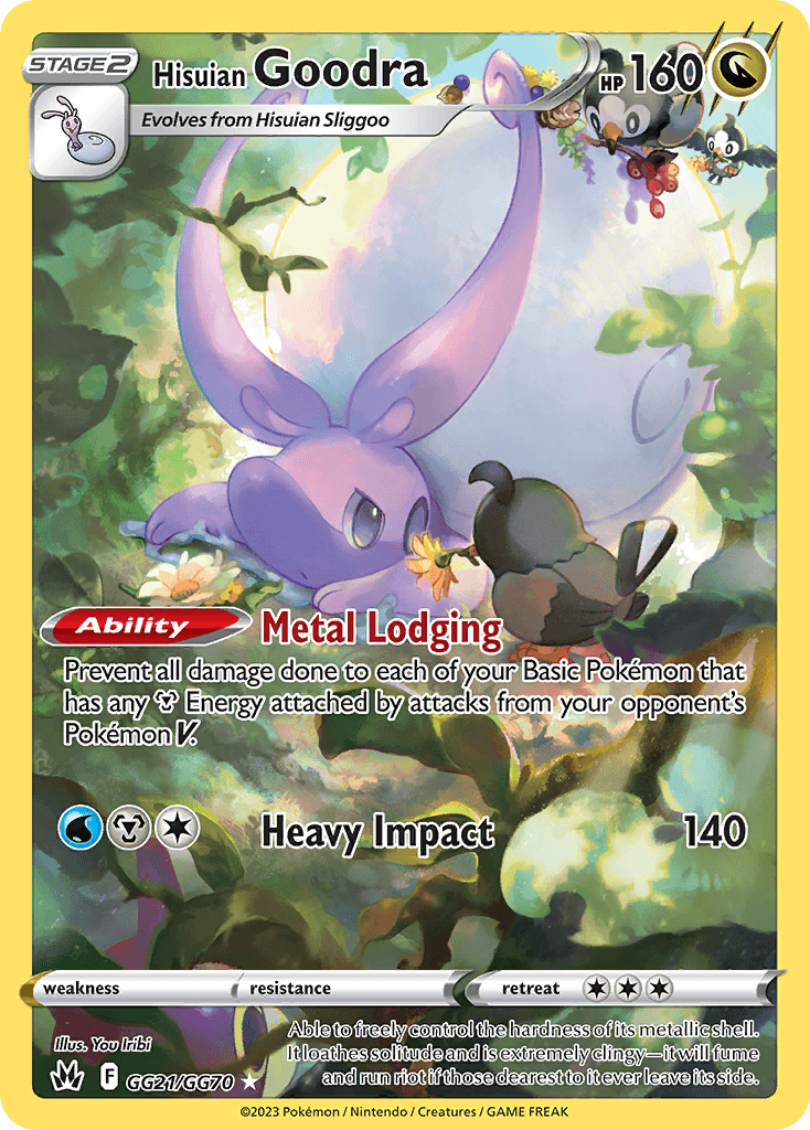Hisuian Goodra, Crown Zenith Galarian Gallery GG21
