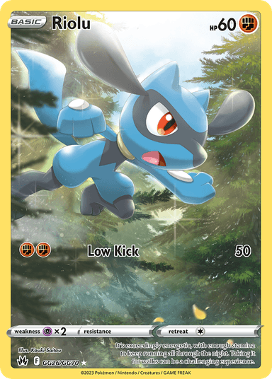 Riolu, Crown Zenith Galarian Gallery GG26