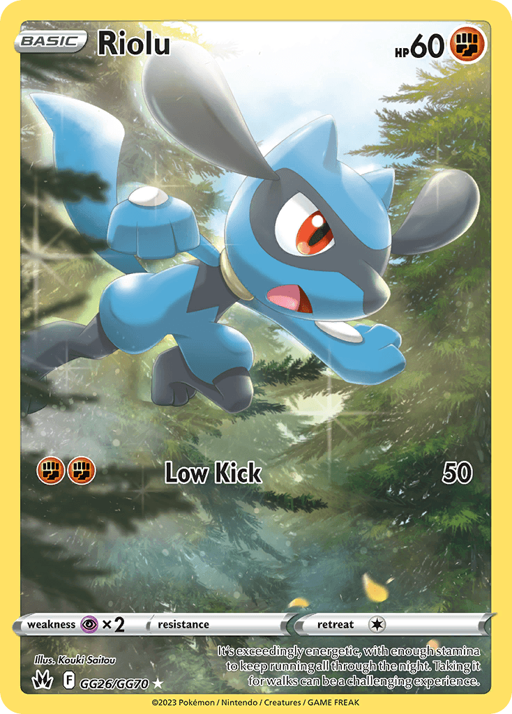 Riolu, Crown Zenith Galarian Gallery GG26