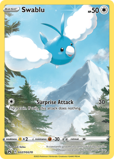 Swablu, Crown Zenith Galarian Gallery GG27