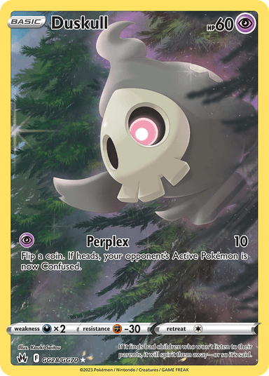 Duskull, Crown Zenith Galarian Gallery GG28