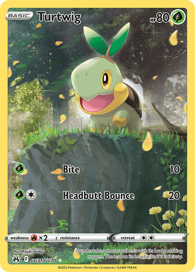 Turtwig, Crown Zenith Galarian Gallery GG31