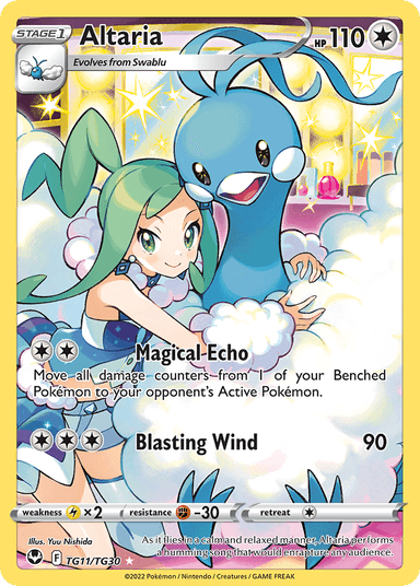 Altaria, Silver Tempest Trainer Gallery TG11